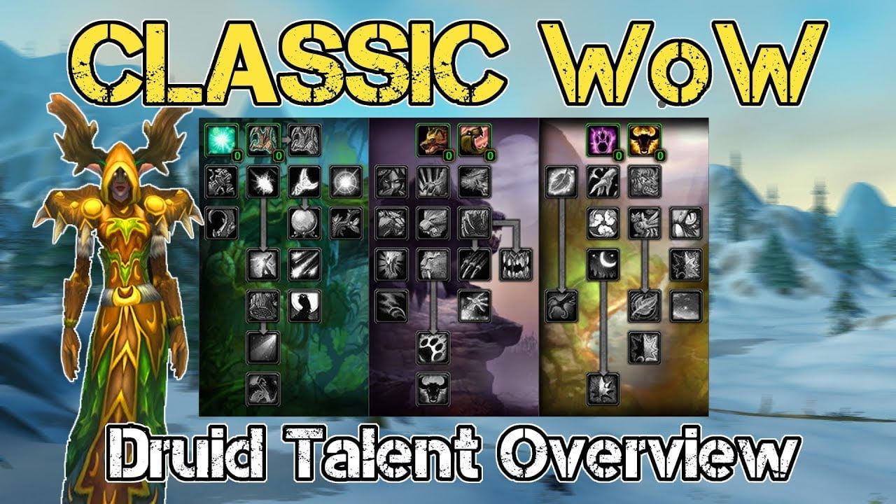 Wow classic Talent Calculator