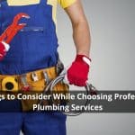 5 Things to Consider While Choosing Professional Plumbing Services