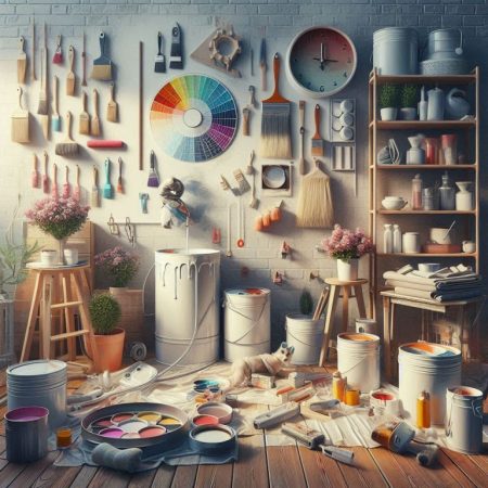 HOW TO PREPARE AND PAINT THE WALLS, WHAT PAINT TO CHOOSE? PAINT THE WALLS