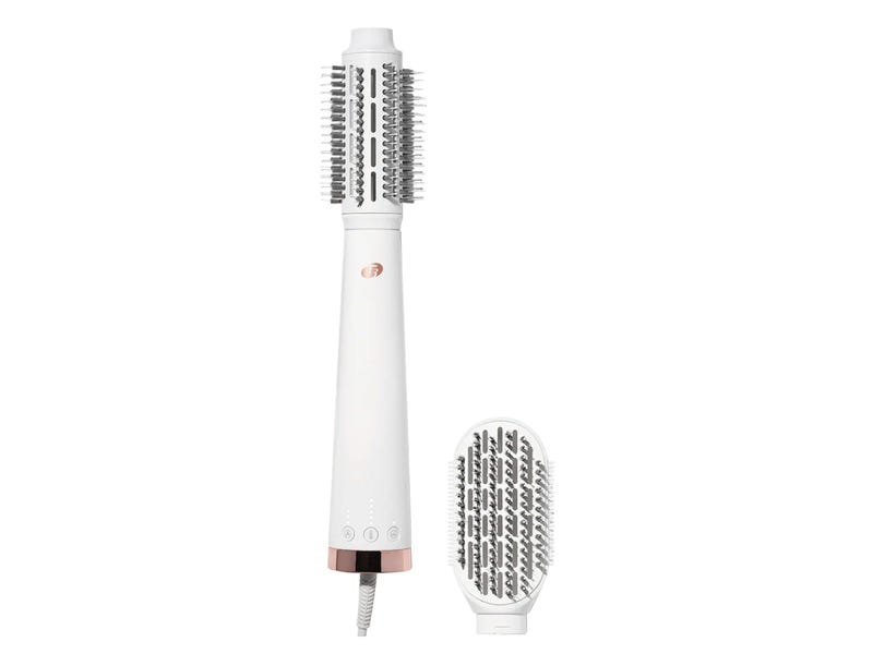 T3 AireBrush Duo Interchangeable Hot Air Blow Dry Brush dyson airwrap dupe