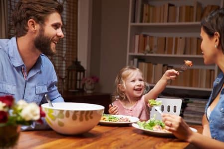 baby in family meals