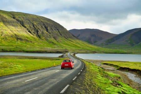 Driving in Iceland