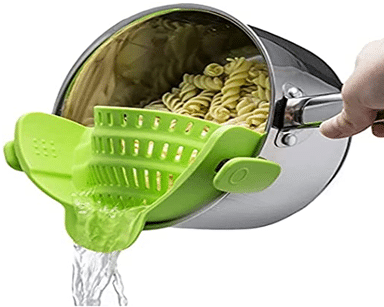 Kitchen Gizmo Pasta Strainer perfect for women's kitchen  Gadget
