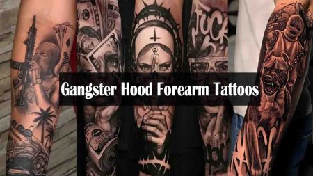 60+ Gangster Hood Forearm Tattoos for Guys - forearm tattoos for men