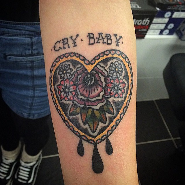 100 Cry Baby Tattoo Designs The Powerful Allure of the Cry Baby Tattoo
