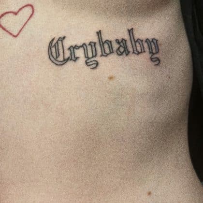 100 Cry Baby Tattoo Designs The Powerful Allure of the Cry Baby Tattoo