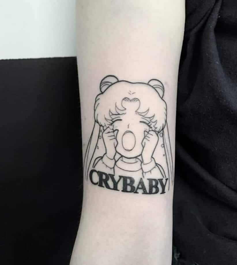 Cry Baby Tattoo
