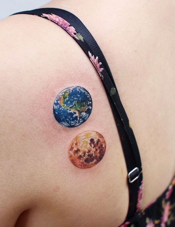 50 Mars Tattoo: A Journey of Body Art to the Red Planet