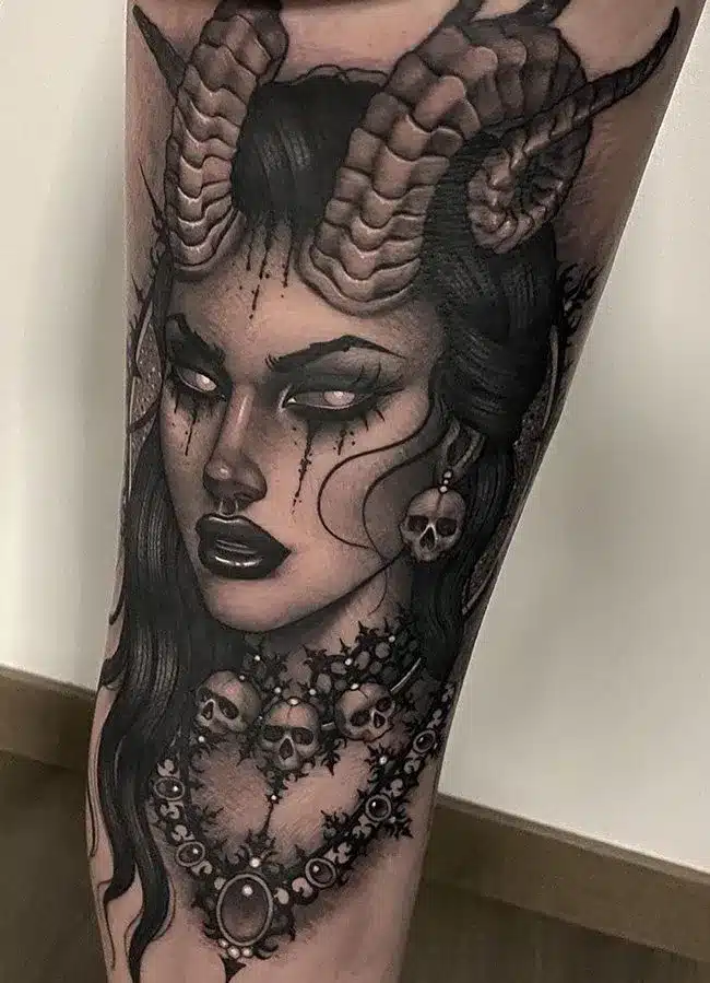 devil Succubus Tattoo
