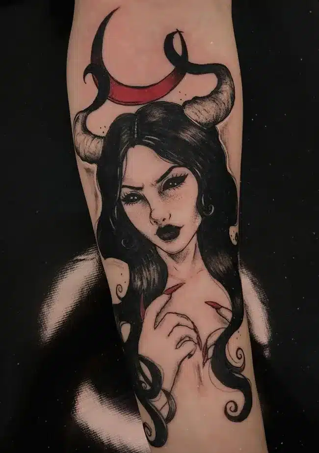 for arm Succubus Tattoo