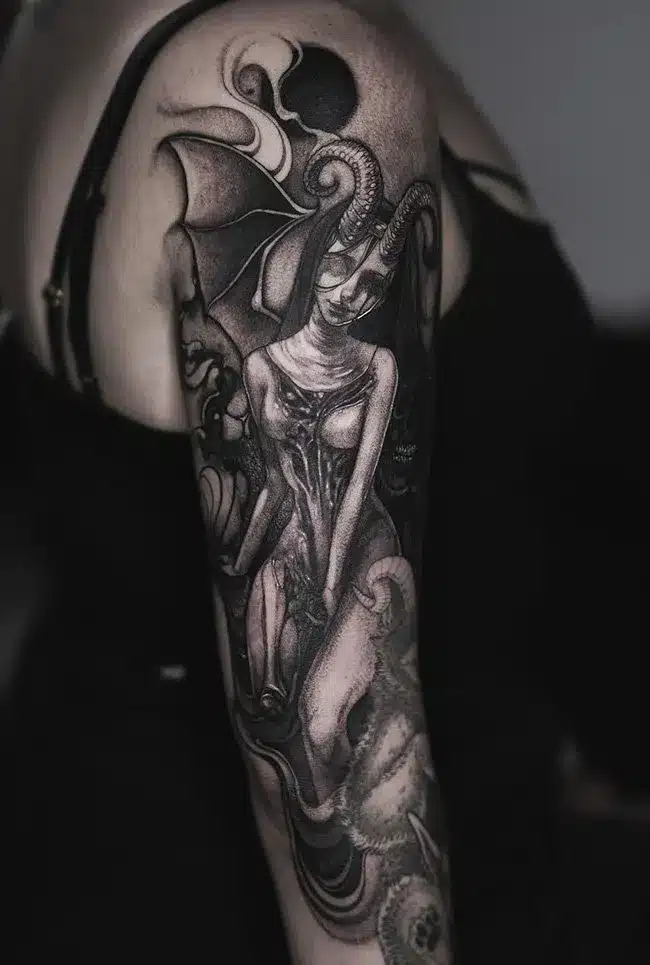 Succubus Tattoo new style for arm