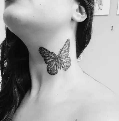 Amazing Butterfly tattoo for girlz