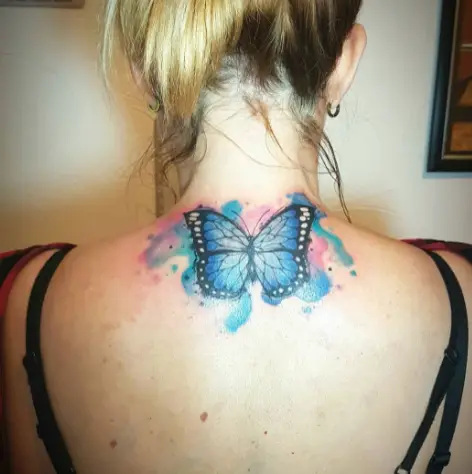 Butterflu tattoo splash 