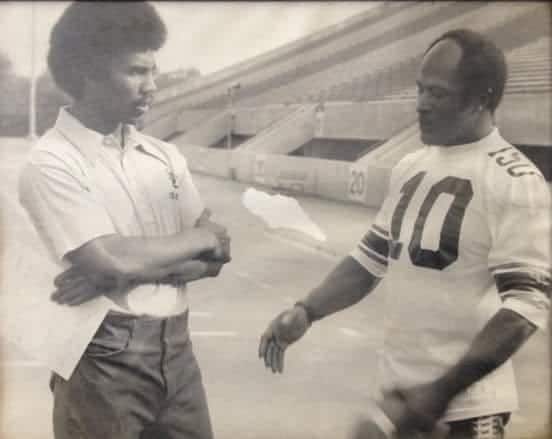 John Amos played college football at Colorado State University