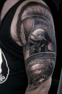 The Spiritual Sentinel: 45+ Expressing Belief with Armor of God Tattoo