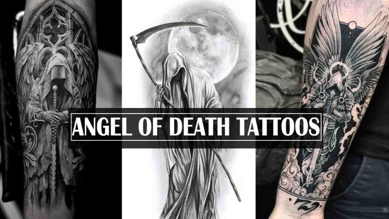 Exploring the Dark Beauty: Unveiling the Meaning and Symbolism Behind Angel of Death Tattoos angel of death tattoos - azrael tattoo meaning