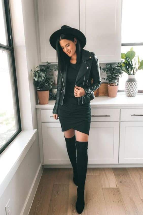 How to Style an All Black Outfit
