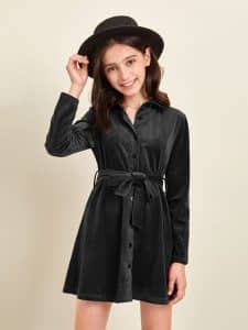 Noir-Themed Party Outfits for Girls - neo noir