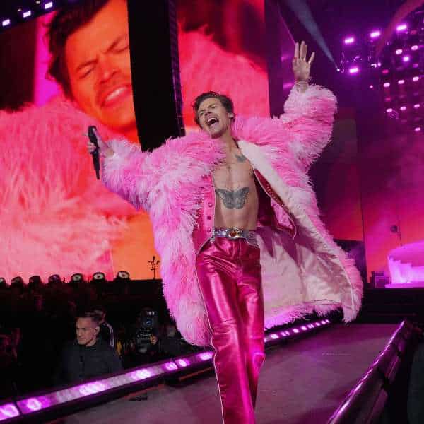 Pink Outfit with pink Furry Long Coat