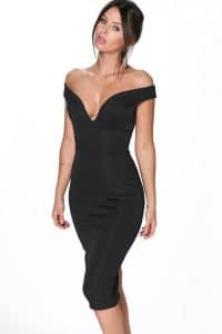 Sleek Black Attire Ideas for Girls' Night - classy all black party outfit