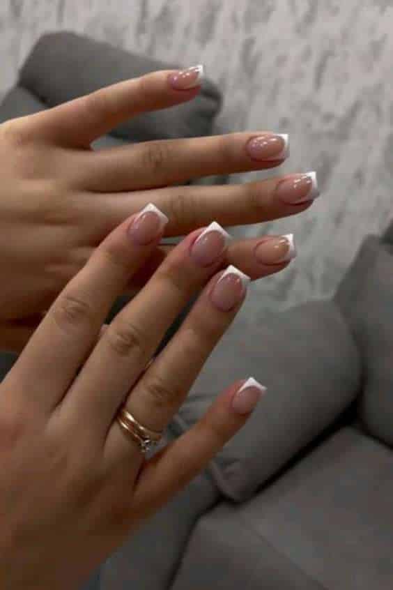 french tip nail ideas