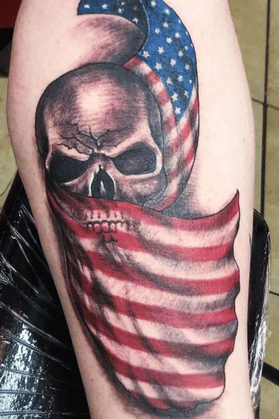 Ink of Freedom: Exploring the 50+ Symbolism of American Flag Tattoo