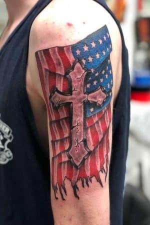 Ink of Freedom: Exploring the 50+ Symbolism of American Flag Tattoo