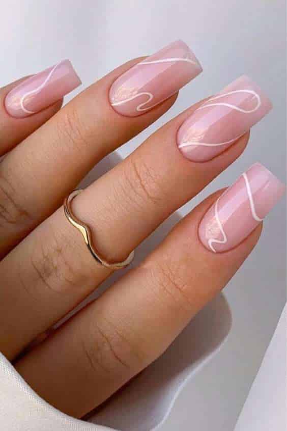 Short Square Nails for Summer