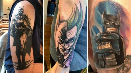 Masterpieces of Batman Tattoo Art