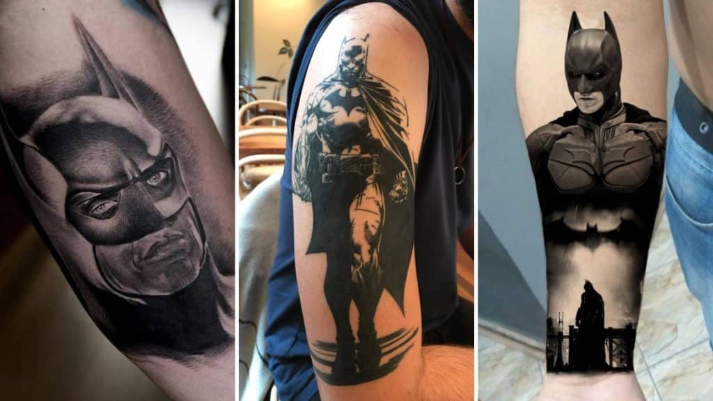 superb Batman tattoo options and discover the inspiration