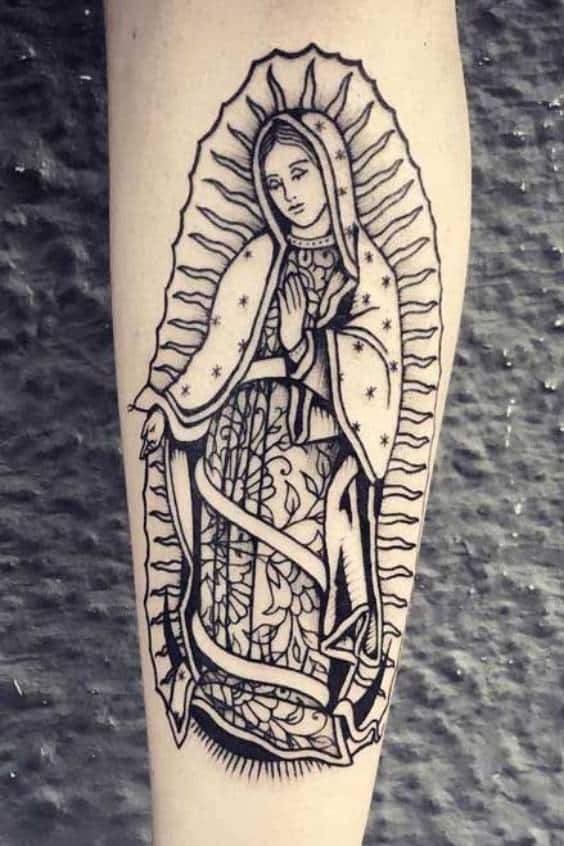 Catholic Mary Tattoo Ideas