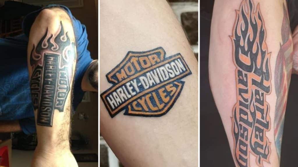 Best Harley Davidson Logo Tattoos for Men and Women