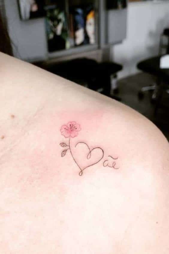 Initial Heart Tattoo Design Ideas for Your Inspiration