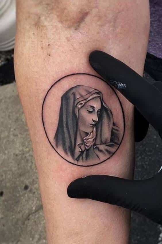 Inspiring Virgin Mary Tattoos Ideas & Meaning