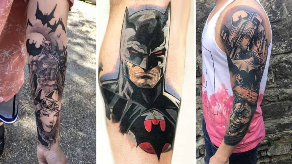 Batman tattoo by Lucian Toro