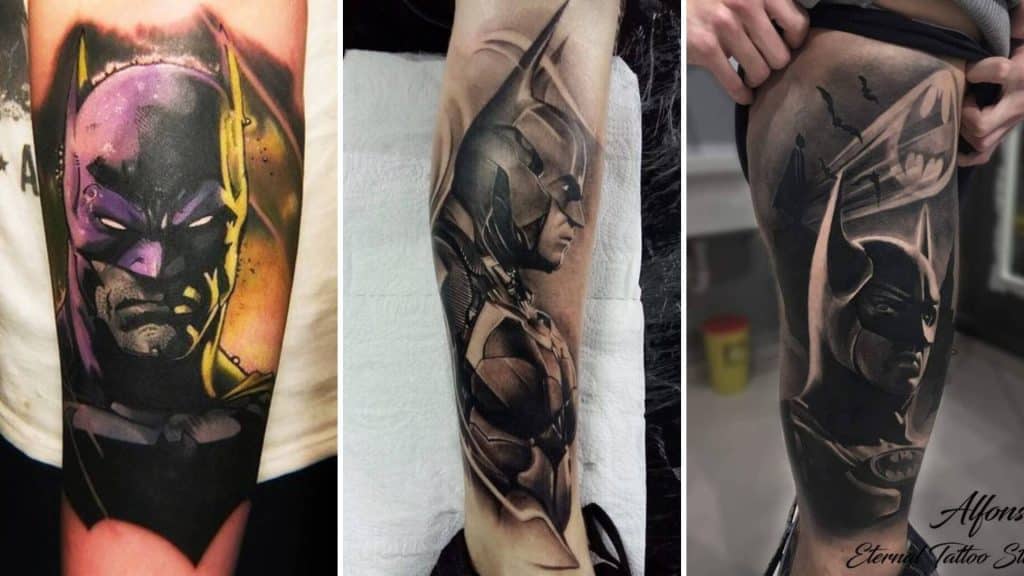 Heroic Batman Tattoos for Men