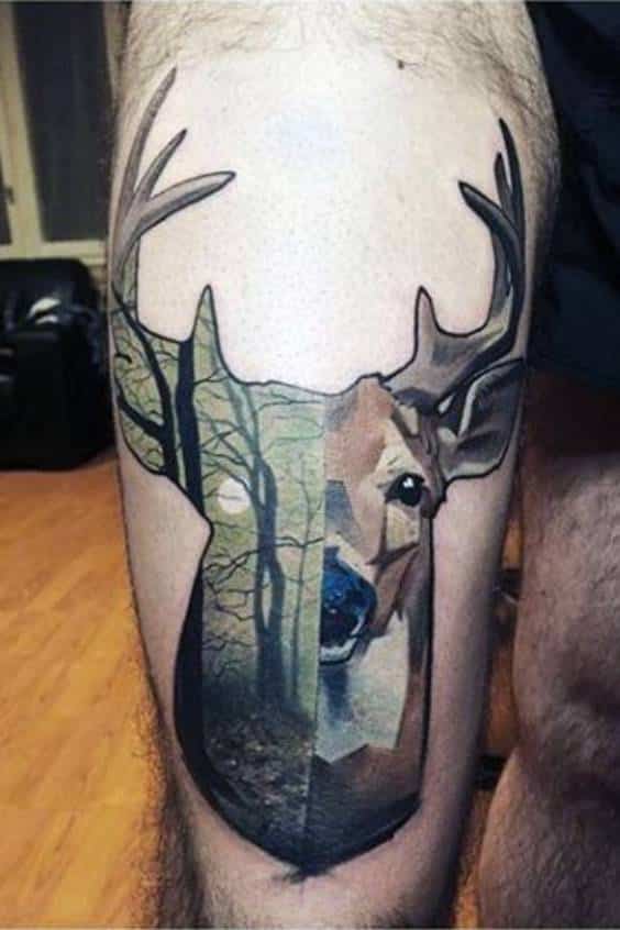 Incredible Deer Tattoos for Men