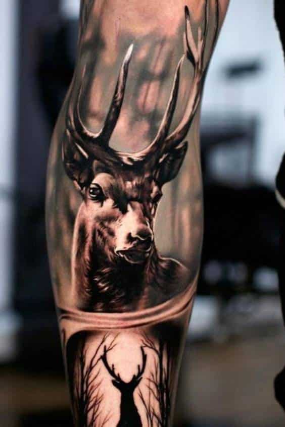 Captivating Deer Tattoos
