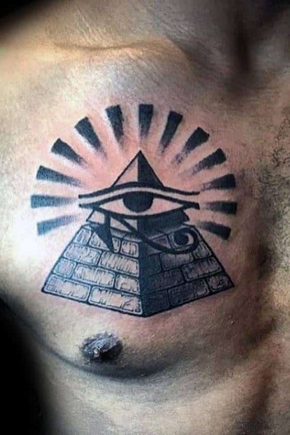 Pyramid Tattoo Designs For Men