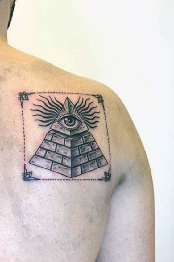 Egyptian Pyramid Tattoo Designs