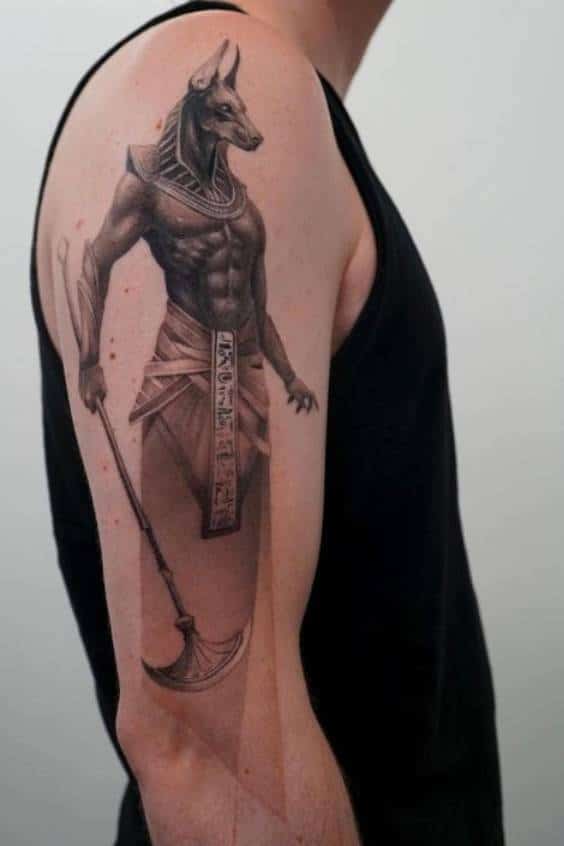 Anubis Tattoos to Help You Connect with the Ancient Egyptian God