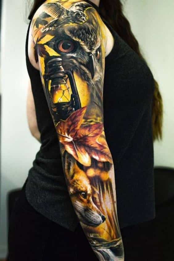 Awesome Examples of Full Sleeve Tattoo Ideas
