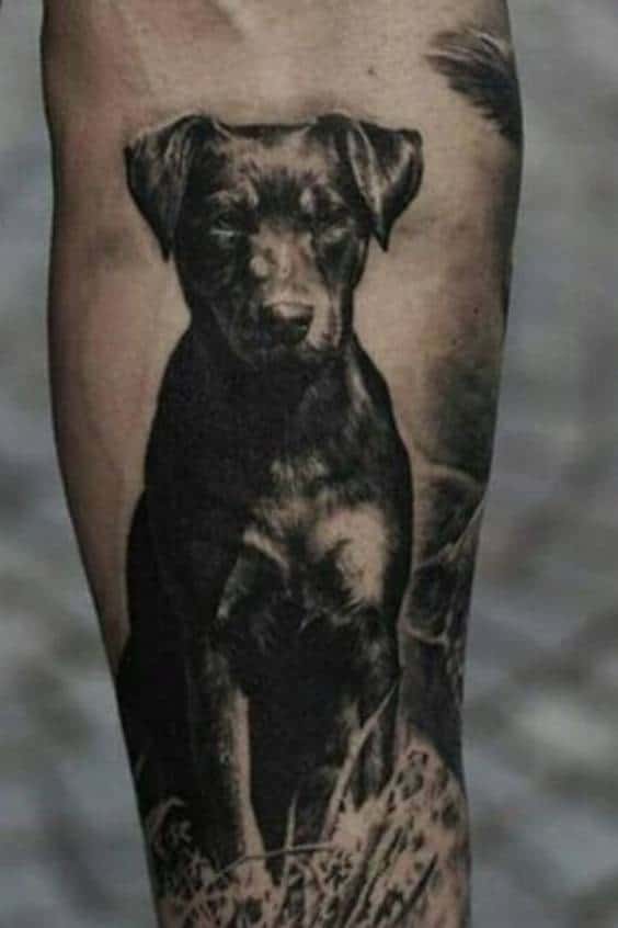 Labrador Hunting Tattoo Ideas