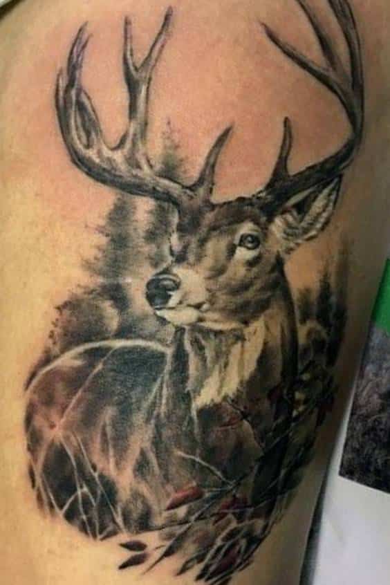 Incredible Deer Tattoos for Men