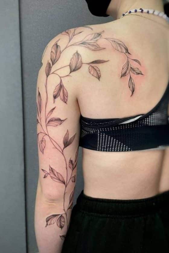 50+ Floral Vine Tattoos Ideas For Everyone