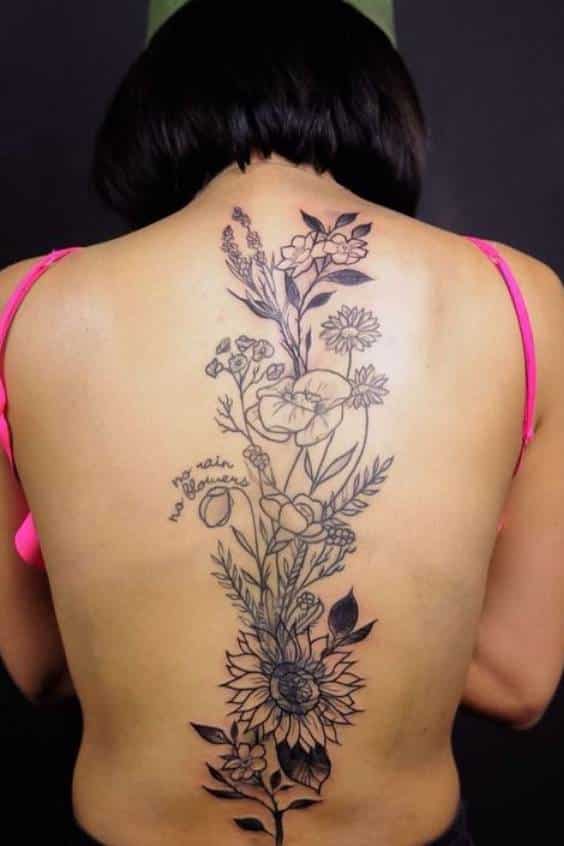 Brilliant Spine Tattoo Ideas to Die For
