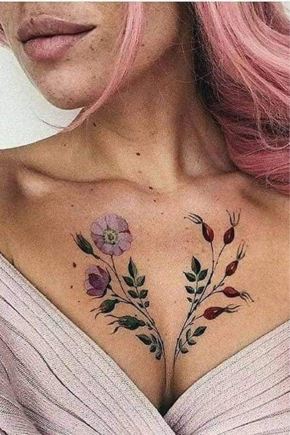 Best Chest Tattoos for Women