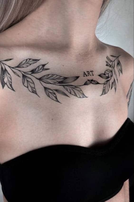 Floral Vine Tattoos Art