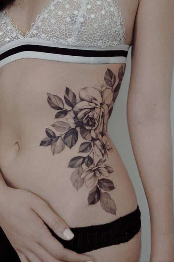Floral Vine Tattoos