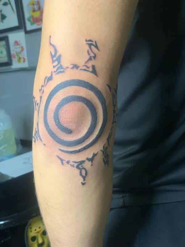 Naruto Elbow Tattoos